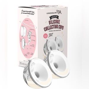 Silicone Collection Cups - Clear